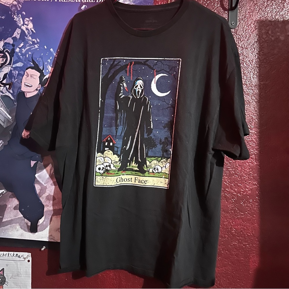 Ghost Face Tarot Card Shirt